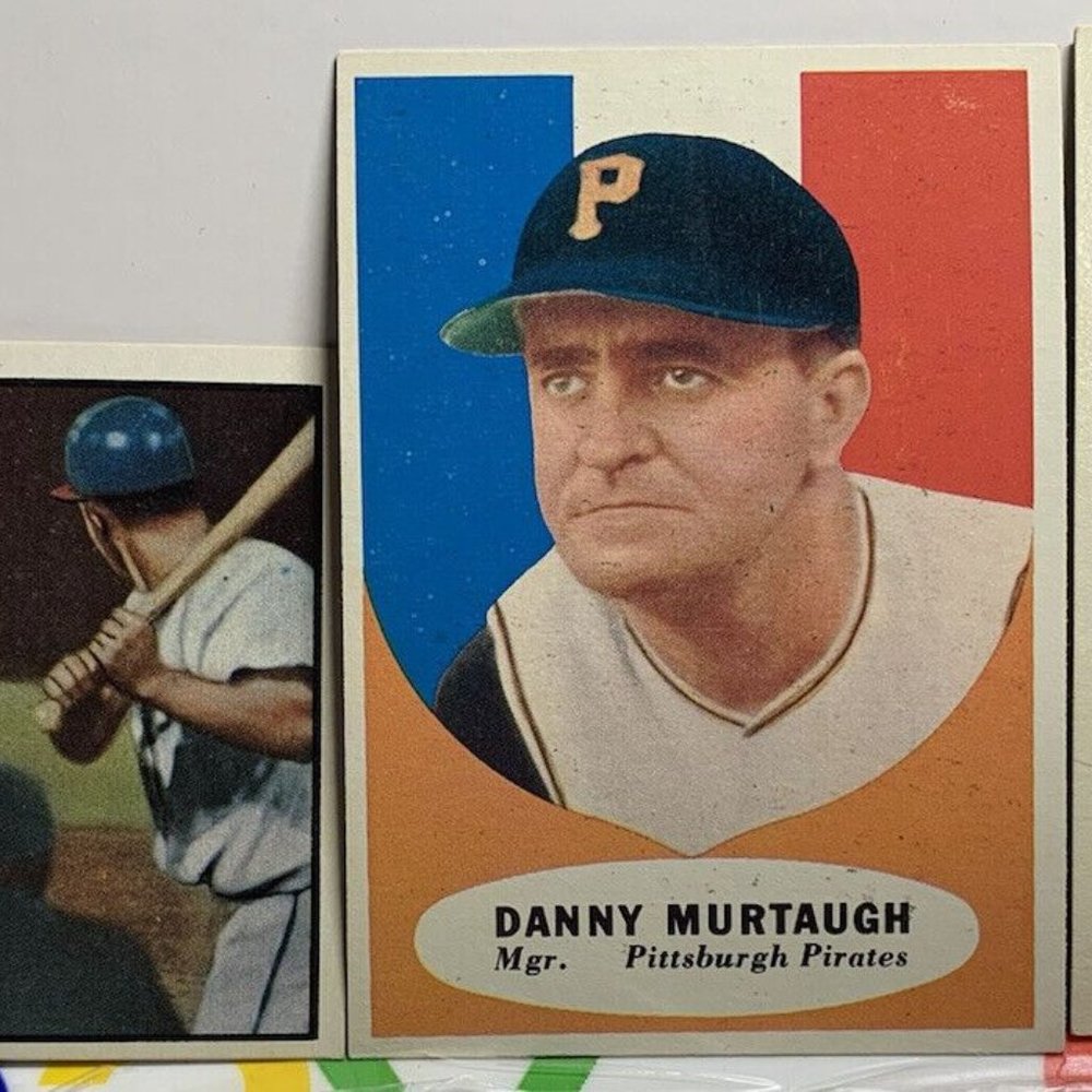 3- high grade! 1961 Topps Baseball Pittsburgh Pirates card lot #54, #138, #410